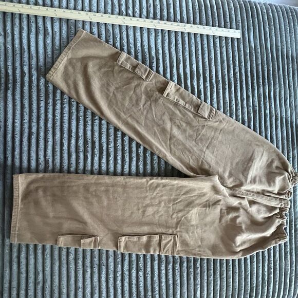 SHEIN Cargo Pants Brown Women's Size Petite M - Picture 9 of 9